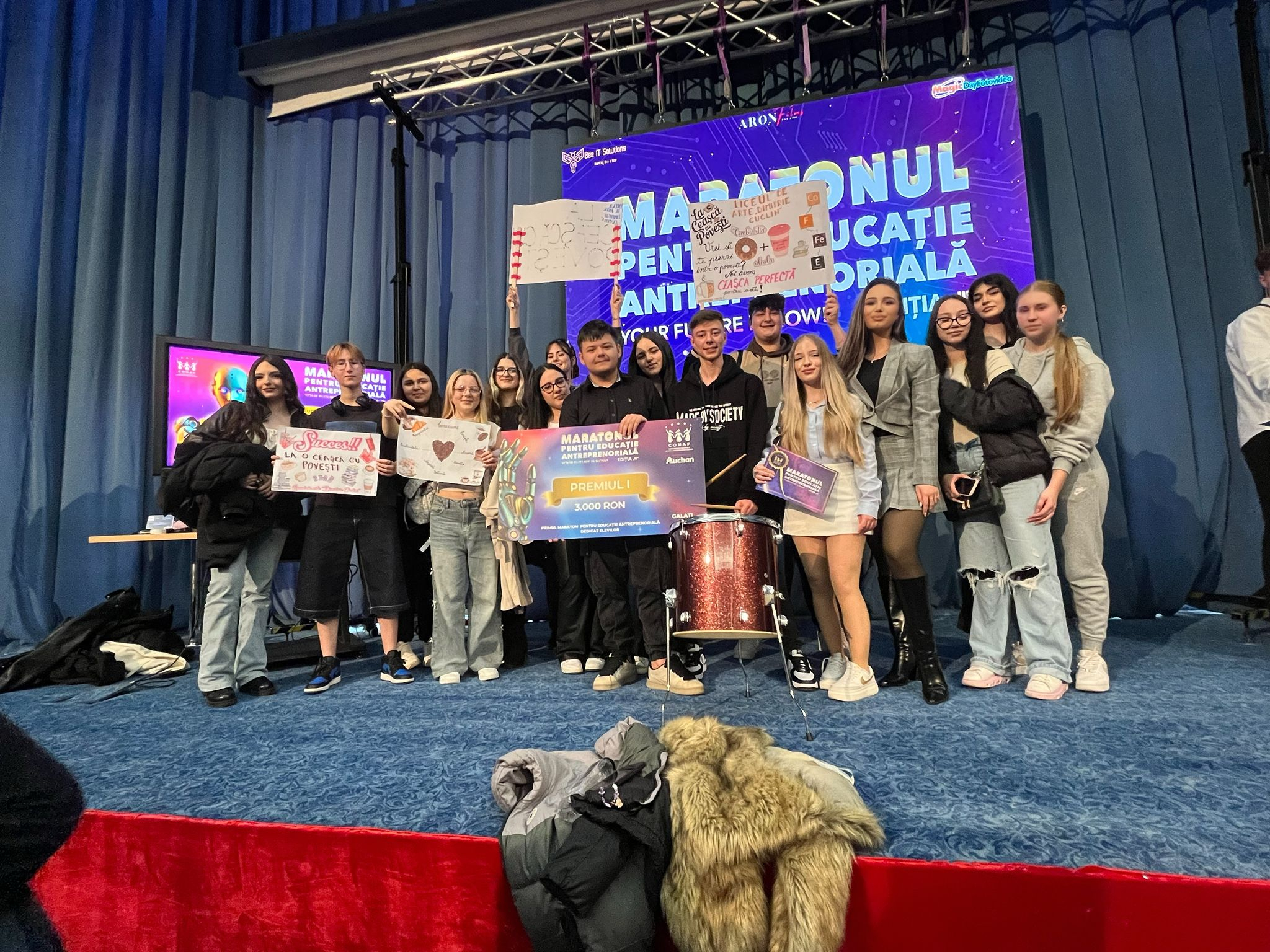 Liceul de Arte, victorios la Maratonul Educației Antreprenoriale