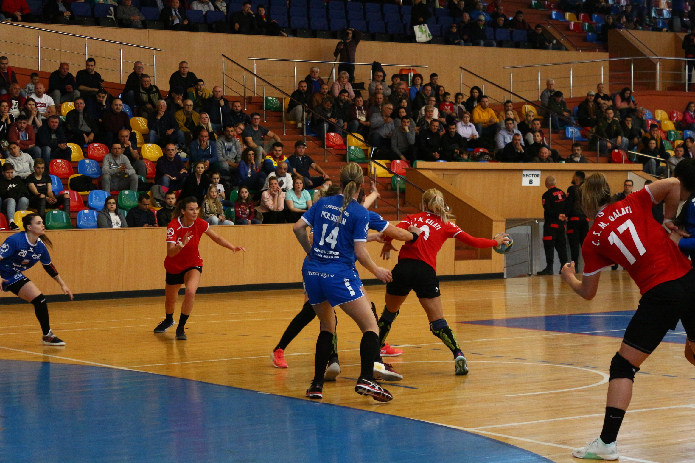 Handbal. CSM Galați, eliminată din Cupă