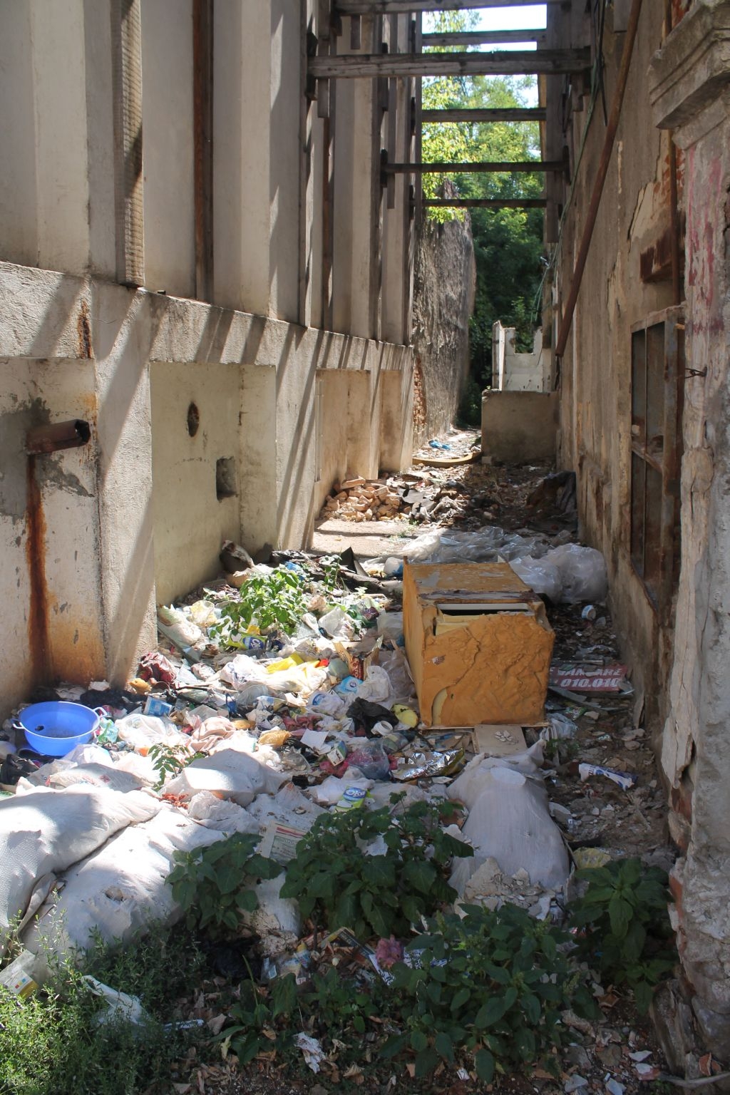 CE NU VĂ PLACE ÎN ORAŞUL GALAŢI? Focar de infecţie în centrul oraşului