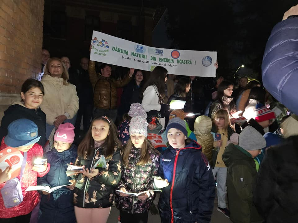 Unde vor cânta copiii Galațiului pentru „Ora Pământului”. Primăria le stinge luminile