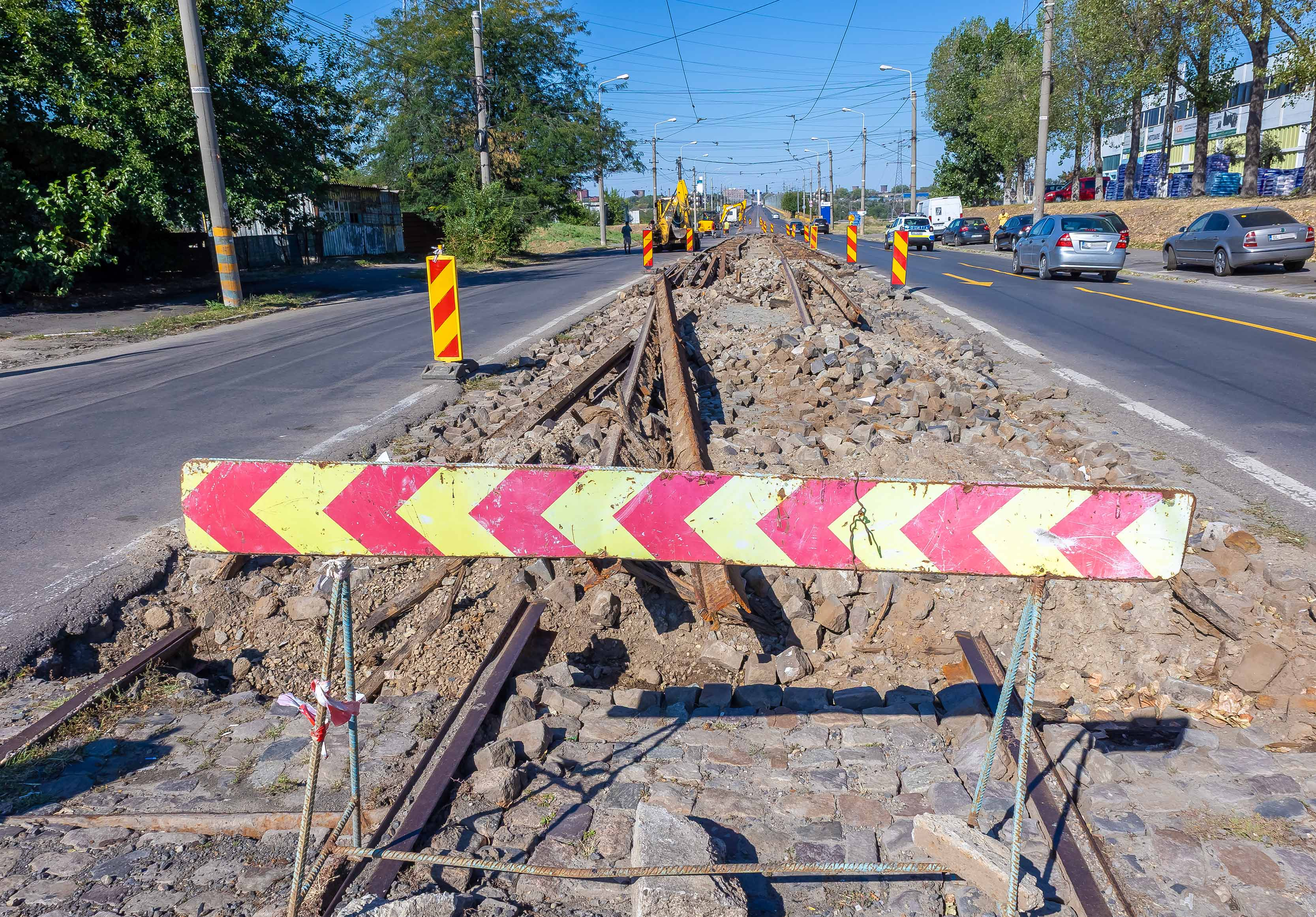 Au început lucrările pe tronsonul 2 al bulevardului Siderurgiştilor