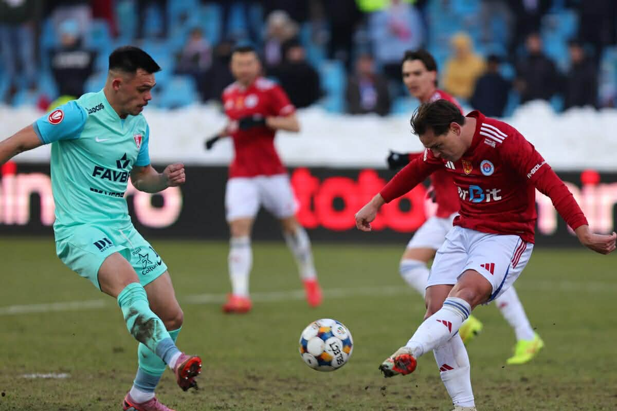 Șanse diminuate, dar cu demnitate: Oțelul - UTA 2-2