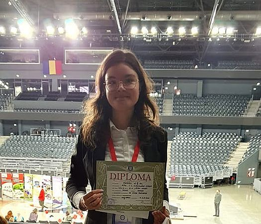 Premiul al III-lea pentru Galaţi la Limba Franceză