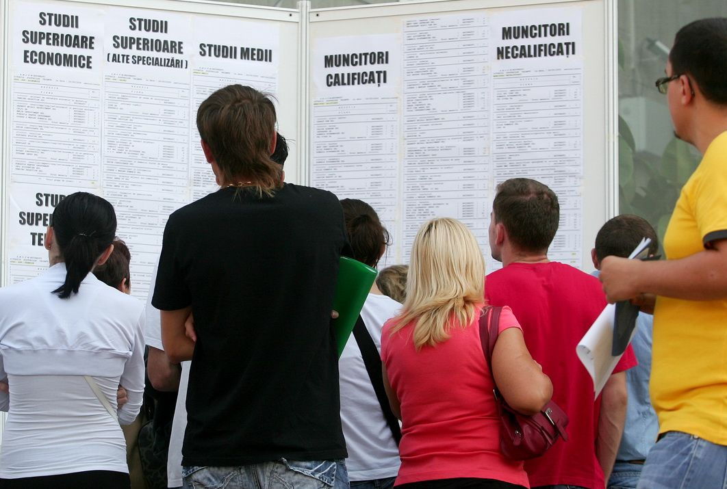 Angajări în muncă, prin ANOFM