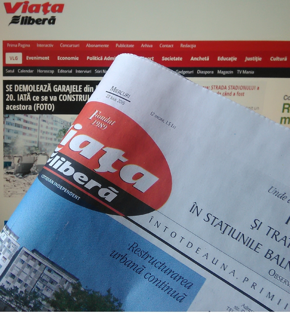 Cotidianul „Viaţa liberă” angajează!