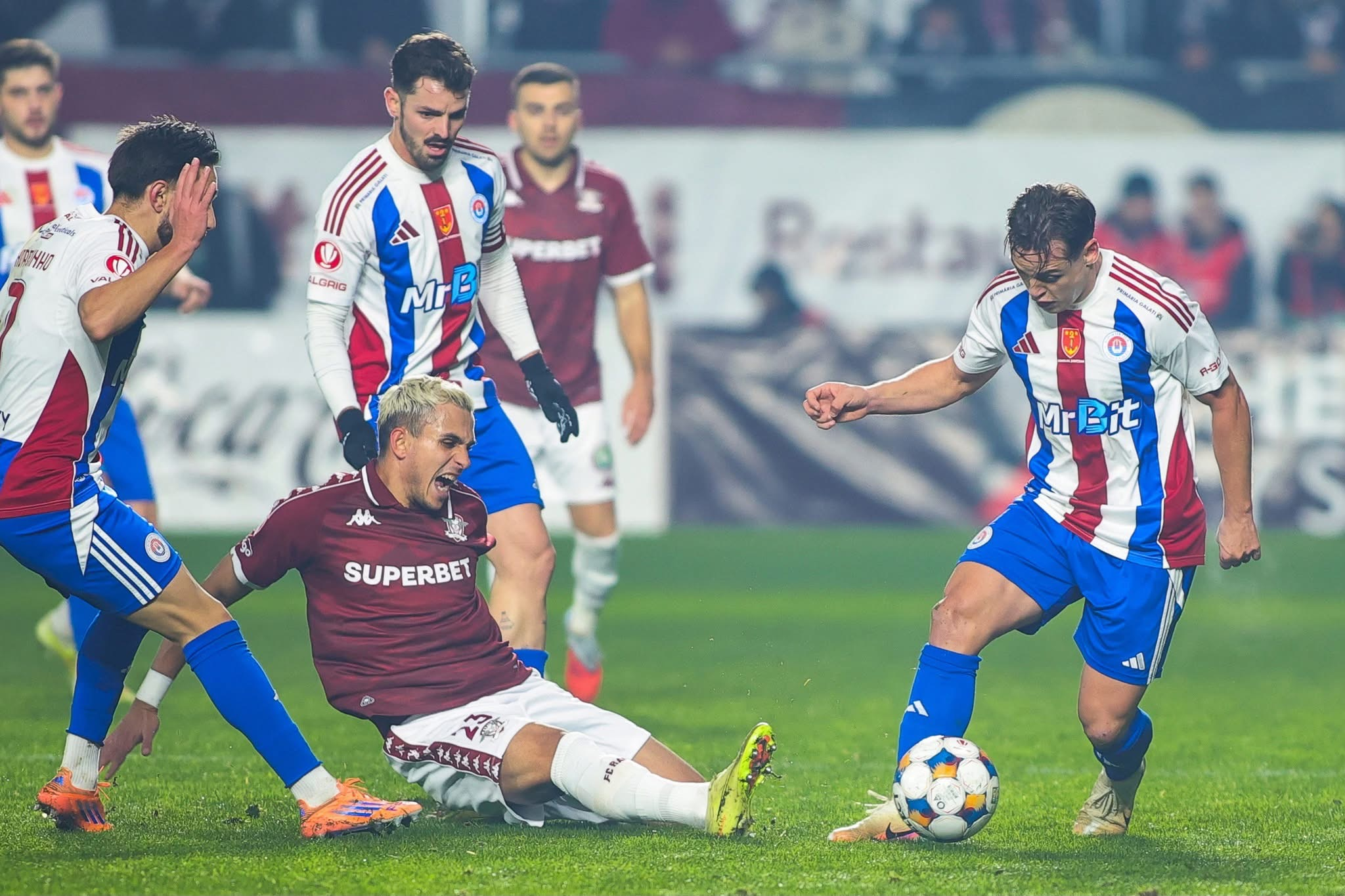 Oțelul a impresionat toată România! Succes de răsunet contra liderului Superligii