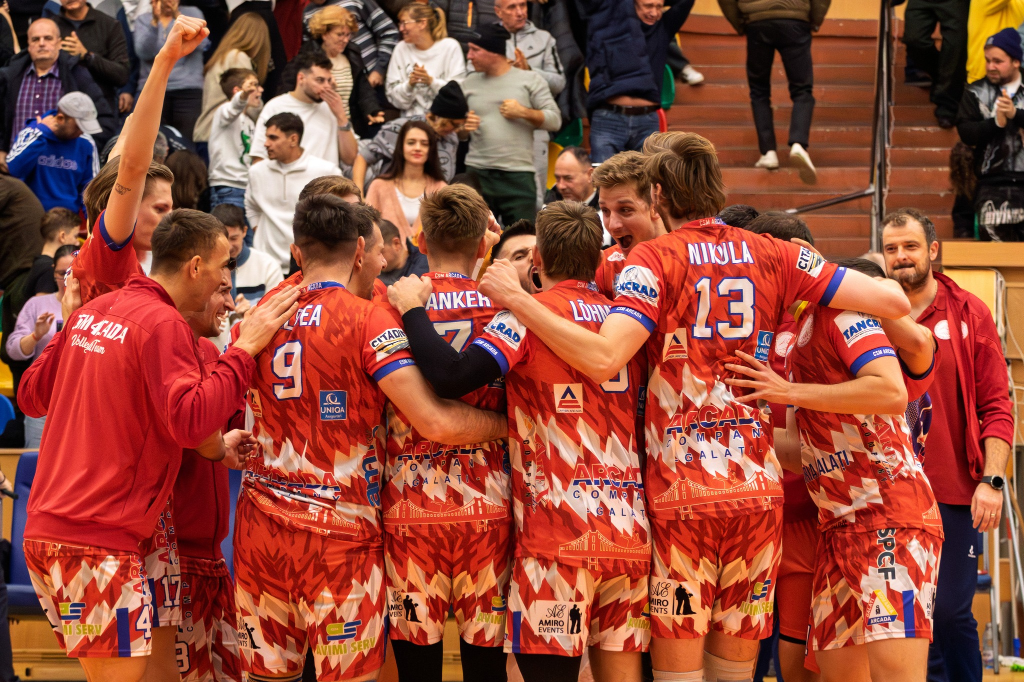 CSM Arcada întâlnește Benfica. Din sportul gălăţean