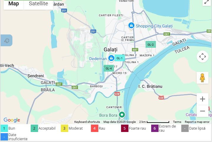 Cartierul Micro 19, campion la aer curat. Calitatea aerului în Galați, urmărită de Direcția Județeană de Mediu