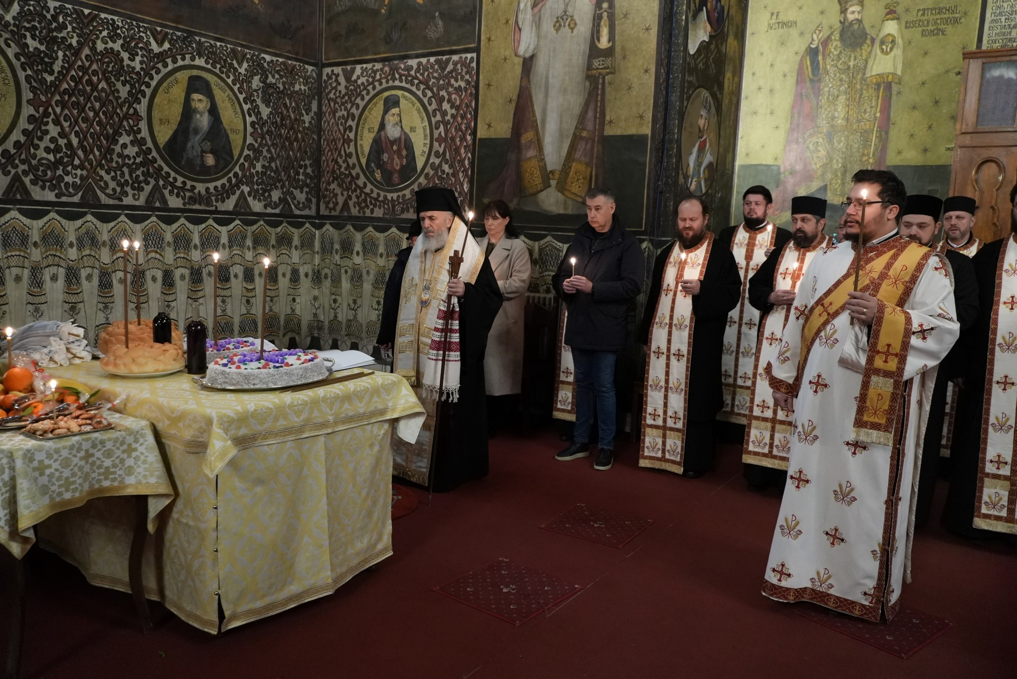 Rugăciune pentru ctitorii Catedralei arhiepiscopale din Galaţi