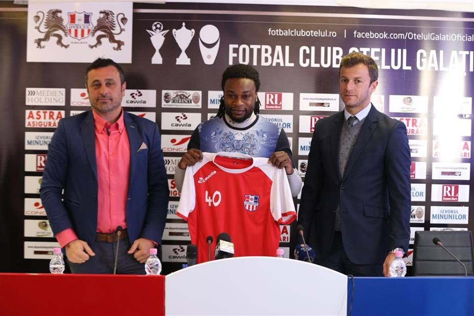 Yulu-Matondo a fost legitimat de Oţelul, atacantul a primit "cartea verde" din Egipt