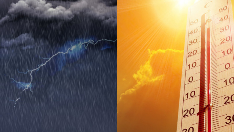 Caniculă și instabilitate atmosferică în următoarele două săptămâni