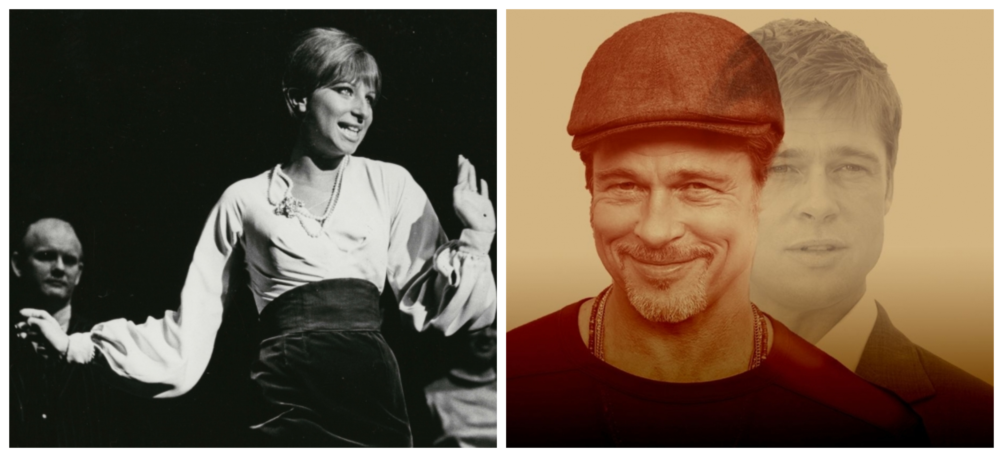 Barbra Streisand și Brad Pitt, dincolo de strălucirea ecranelor
