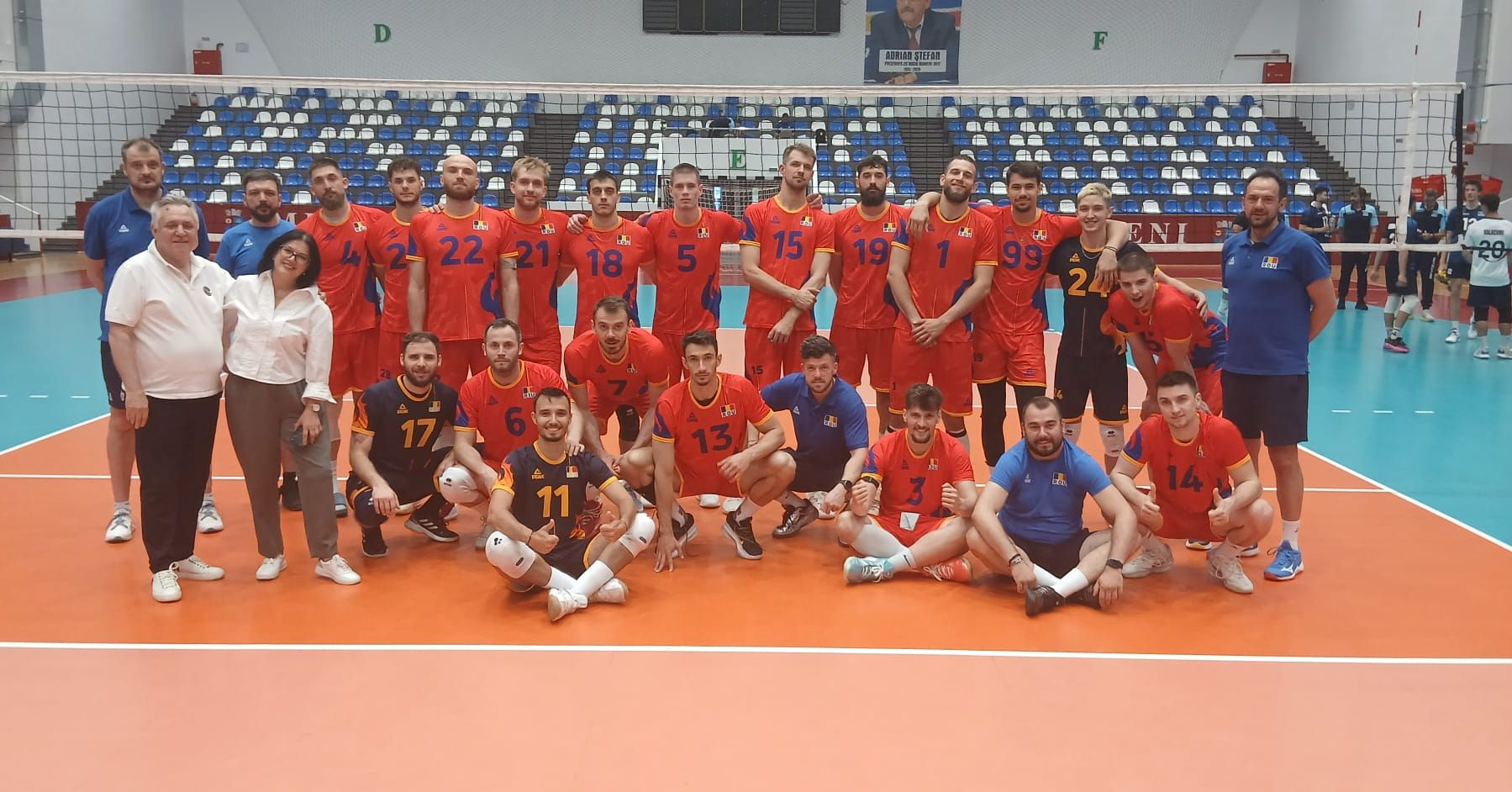 Voleibaliștii ”tricolori”, două meciuri cu Israelul. Din sportul gălățean