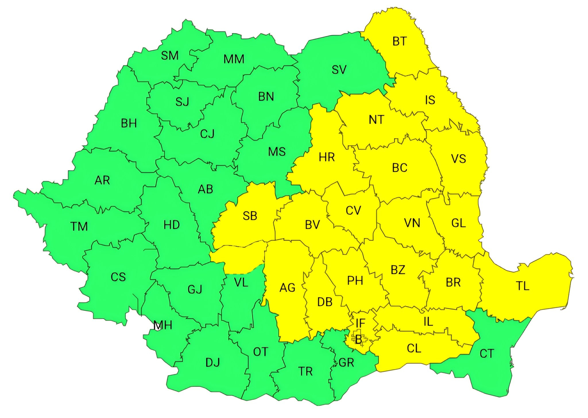 În plin cod de arșiță, Galațiul este amenințat de vijelii