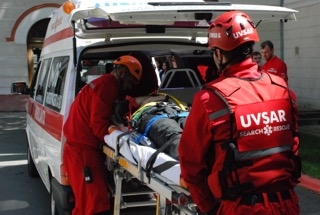 Aniversare în Campusul Studenţesc din Galați cu …INTERVENȚIE SPECIALĂ pentru voluntarii UVSAR