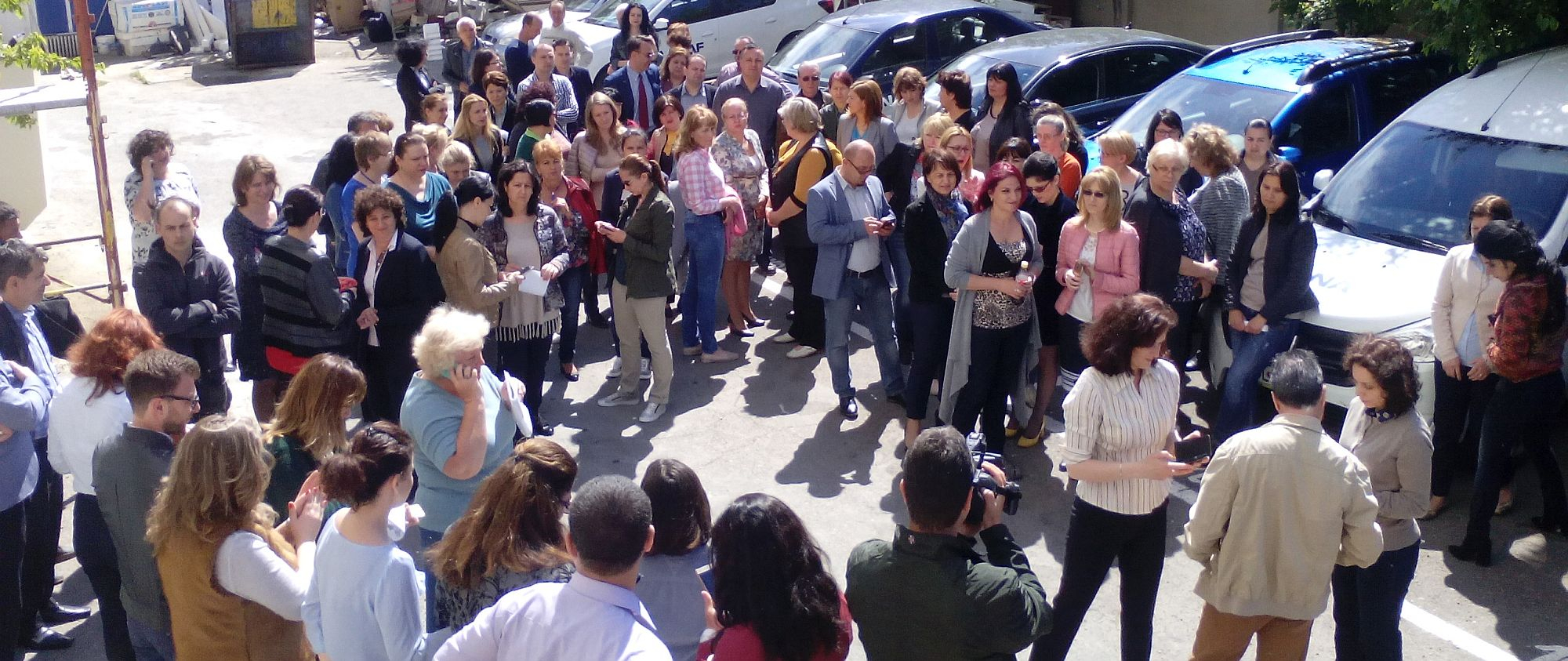 Mobilizare generală | PROTEST spontan şi AMENINȚARE cibernetică la Finanţele gălăţene