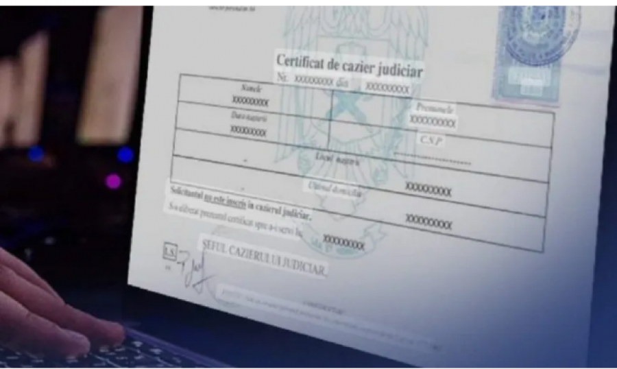 Gălățenii își pot face cazierul acasă