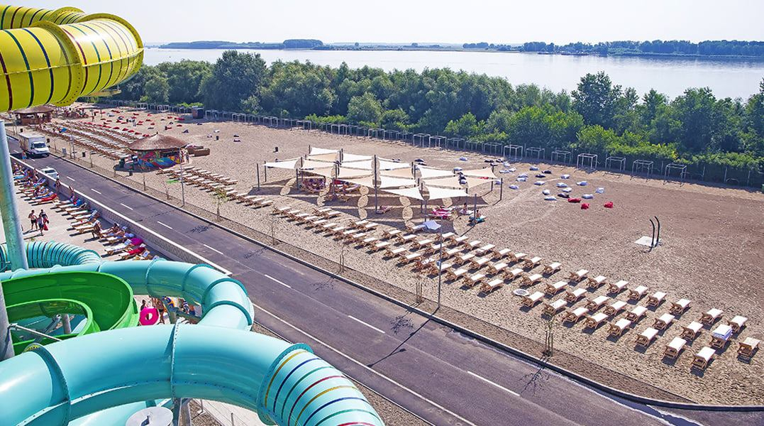 Două noi piscine, la Plaja „Dunărea”