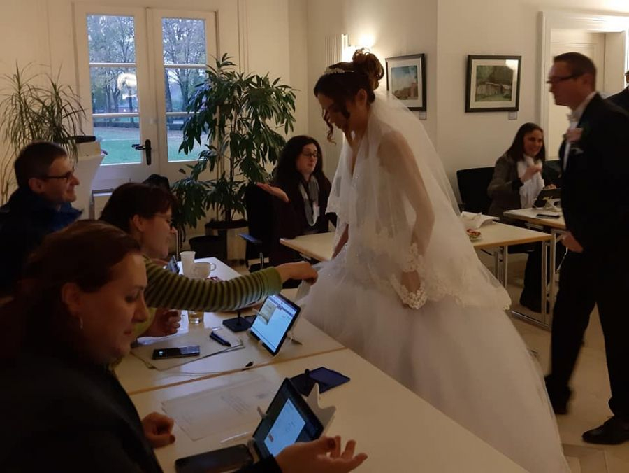 Mirese la vot, în Italia şi Germania | A treia zi de scrutin în Diaspora (FOTO)