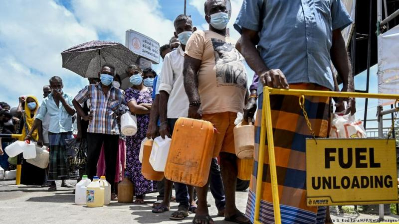 Colaps financiar în Sri Lanka