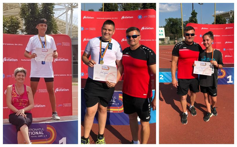 Atletism. Gălăţeni şi tecuceni, pe podiumul Naţionalelor