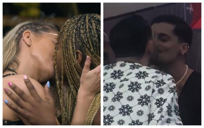 Ia te uită cine cu cine se sărută!