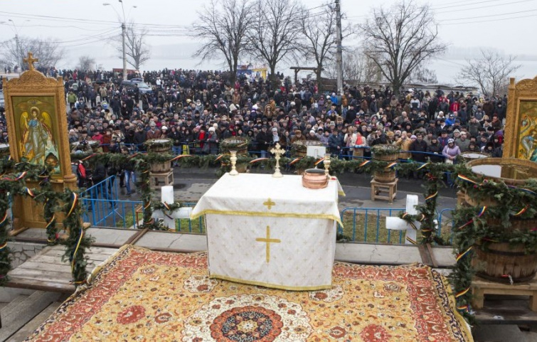 Măsuri de ordine publică la slujbele de Bobotează