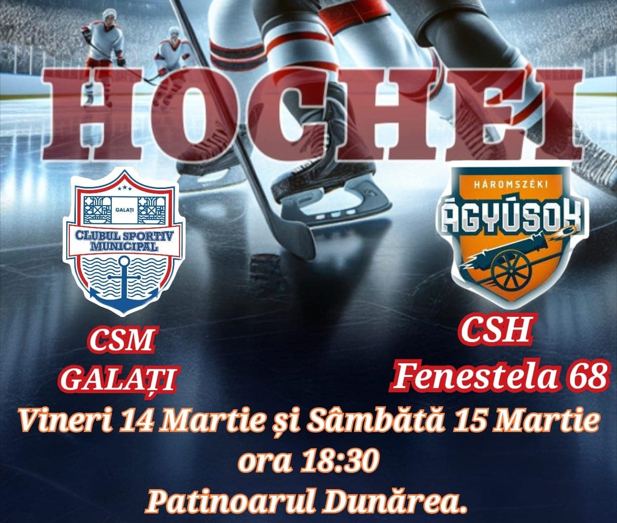 Vineri și sâmbătă, ultimele meciuri ale hocheiștilor