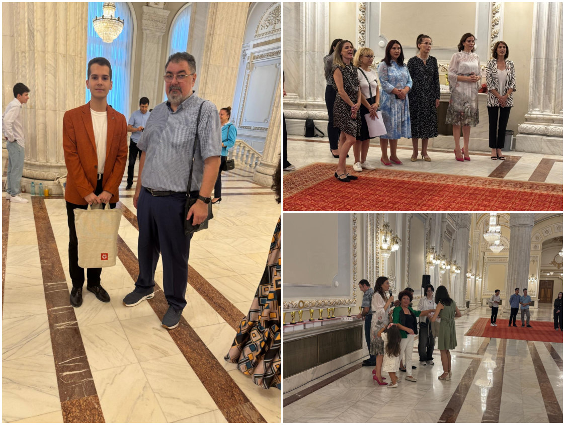 Elevii de 10 ai Galațiului, premiați la București (FOTO)