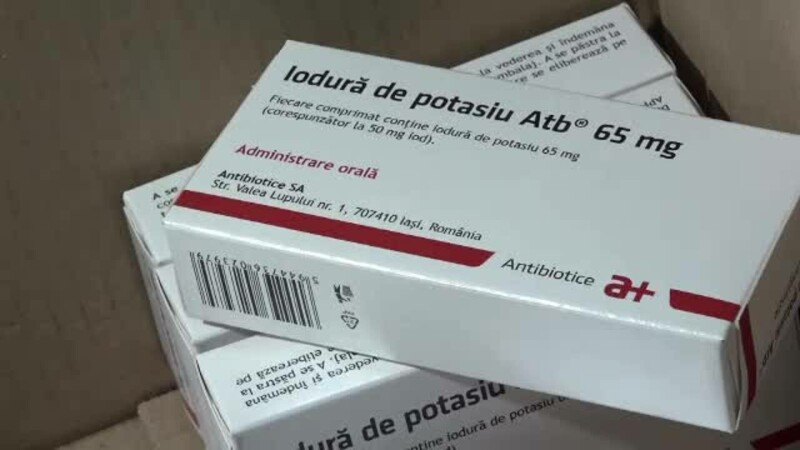 Iodura de potasiu mai stă un an în farmacii