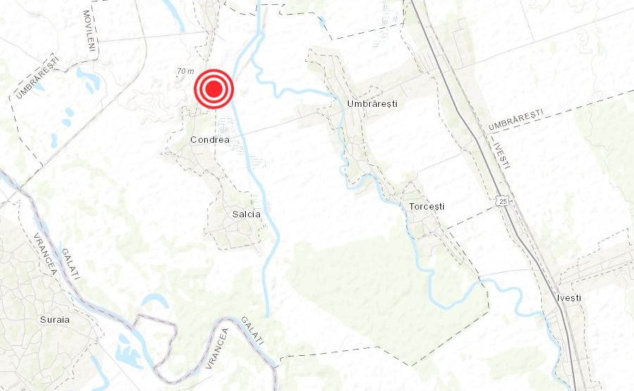 Cutremur de suprafaţă în satul Condrea