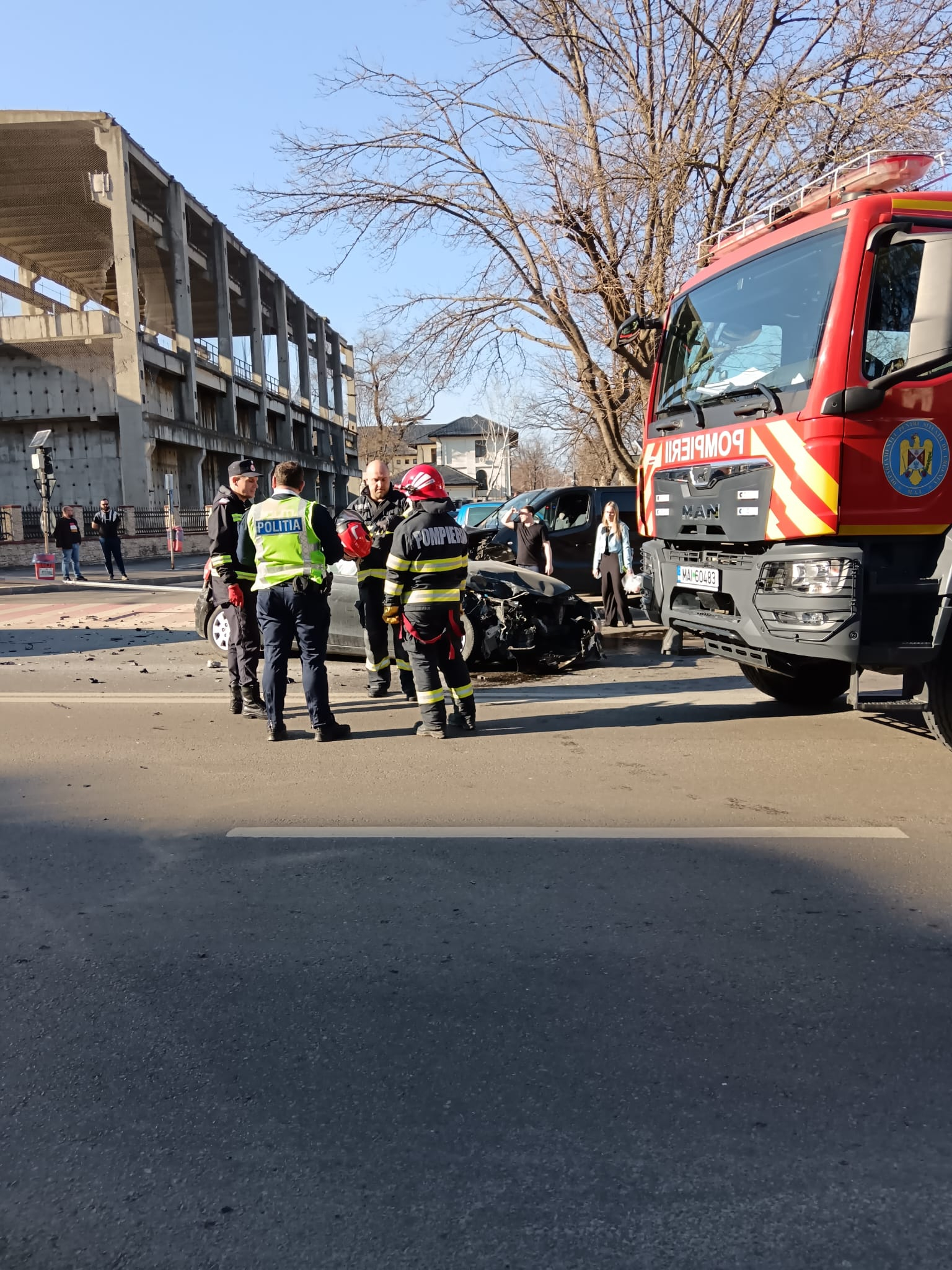 Două familii, victime ale neatenției în trafic, de 8 Martie