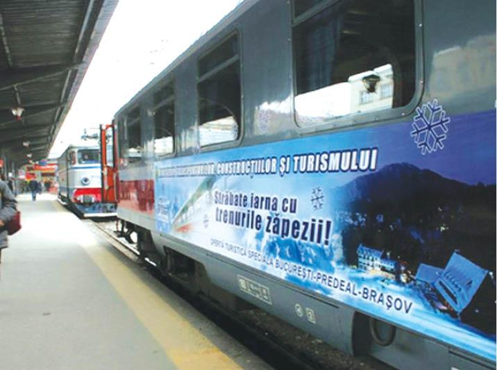 Trenurile Zăpezii trec și prin Galați