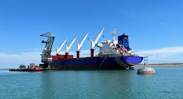 O nouă linie logistică dedicată exporturilor ucrainene de cereale