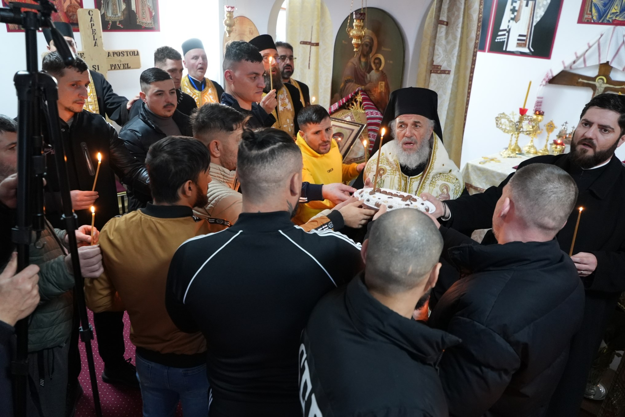 Rugăciune și îndreptare pentru deținuții din Penitenciarul Galați