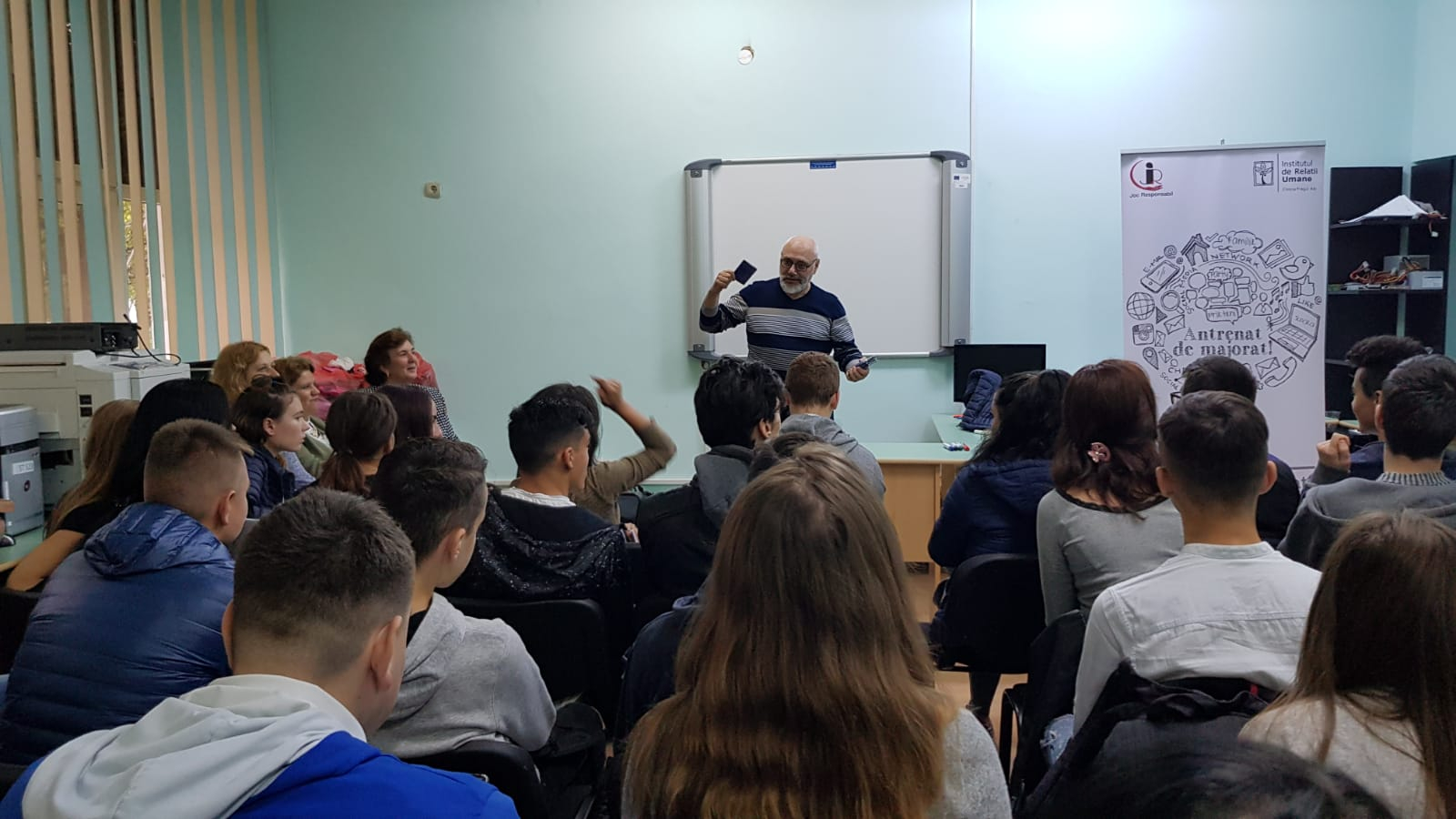 Proiectul Antrenat de Majorat a ajuns la 120 de liceeni din orașul Galați