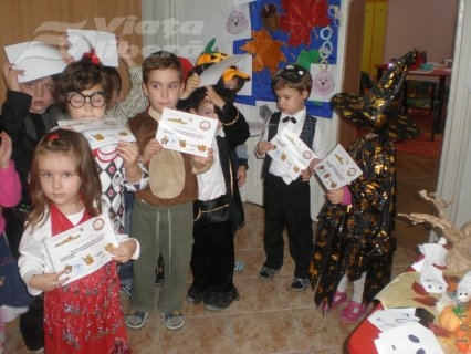 Halloween la Grădiniţa „Cristal”