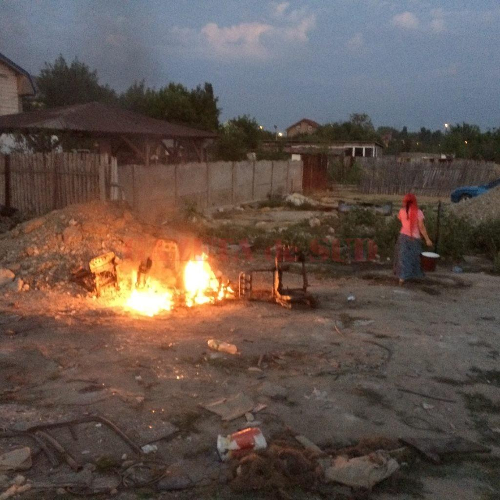 Poluare pe strada Garofiţei