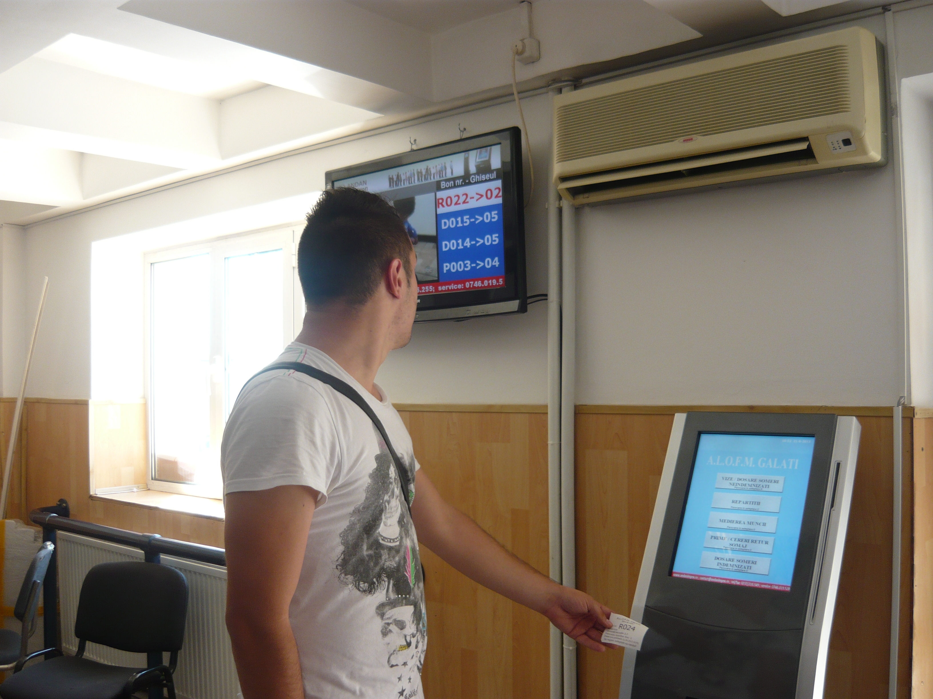 Dotare de ultimă oră la AJOFM Galaţi: Aparat de eliminat nemulţumirile şi discuţiile inutile