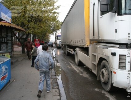 Octogenară omorâtă de TIR