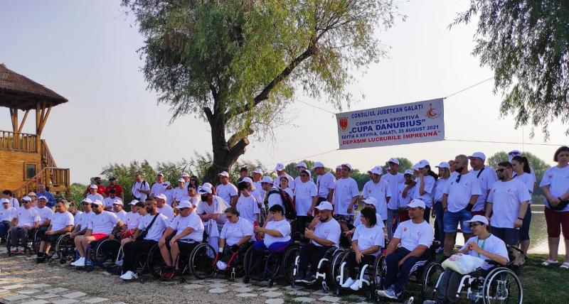 Concurs sportiv pentru persoane cu dizabilități