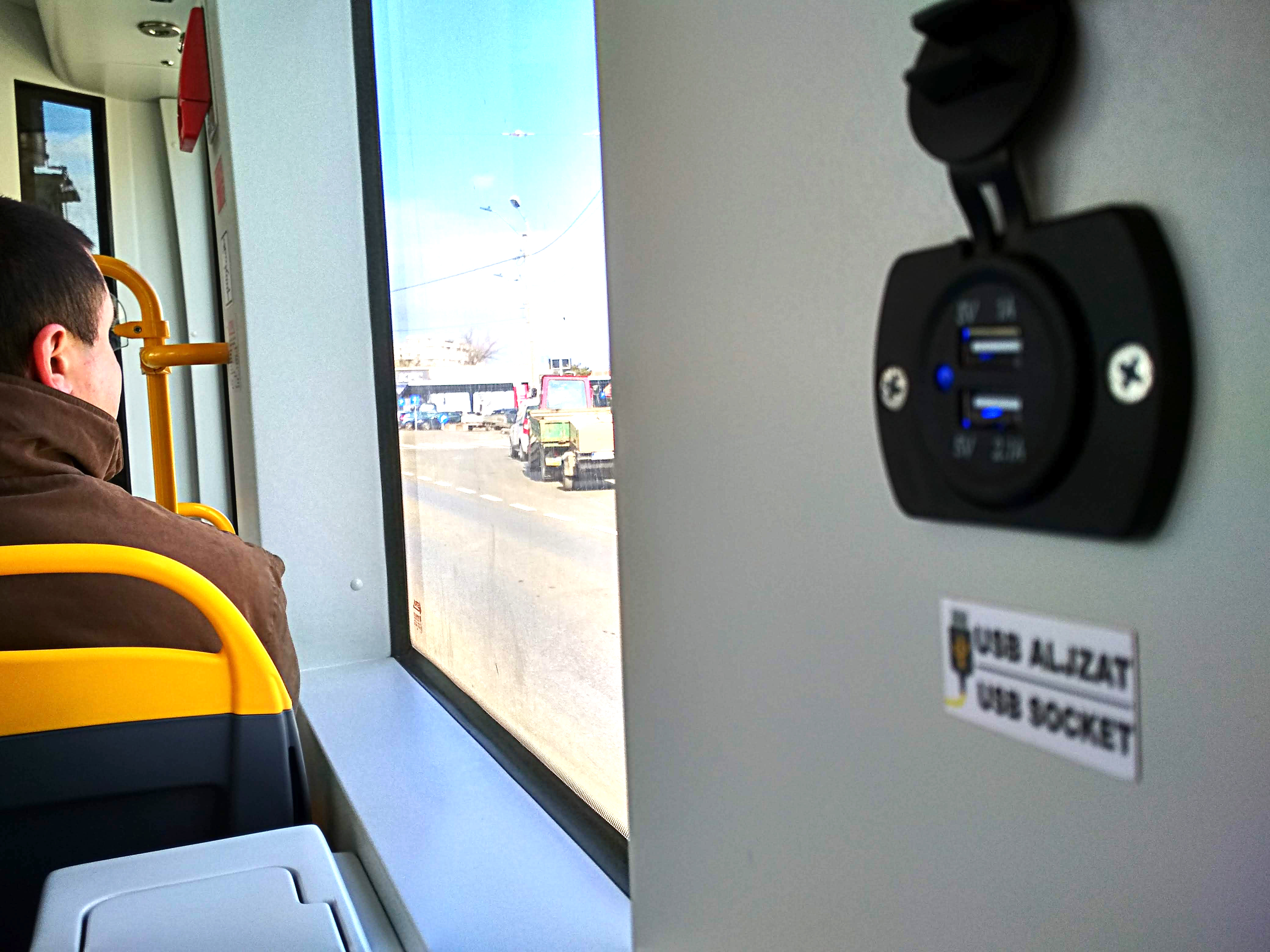 Poza zilei: Facilități de ultimă generație în cele mai noi tramvaie