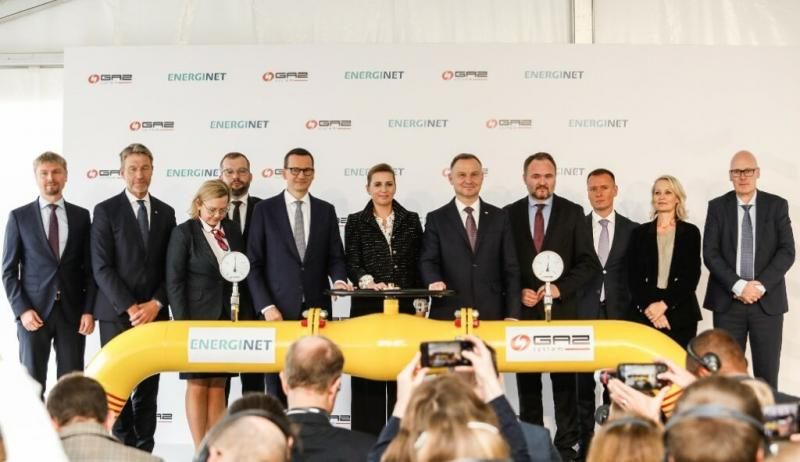 Gazoductul Baltic Pipe, inaugurat de Polonia, Norvegia și Danemarca