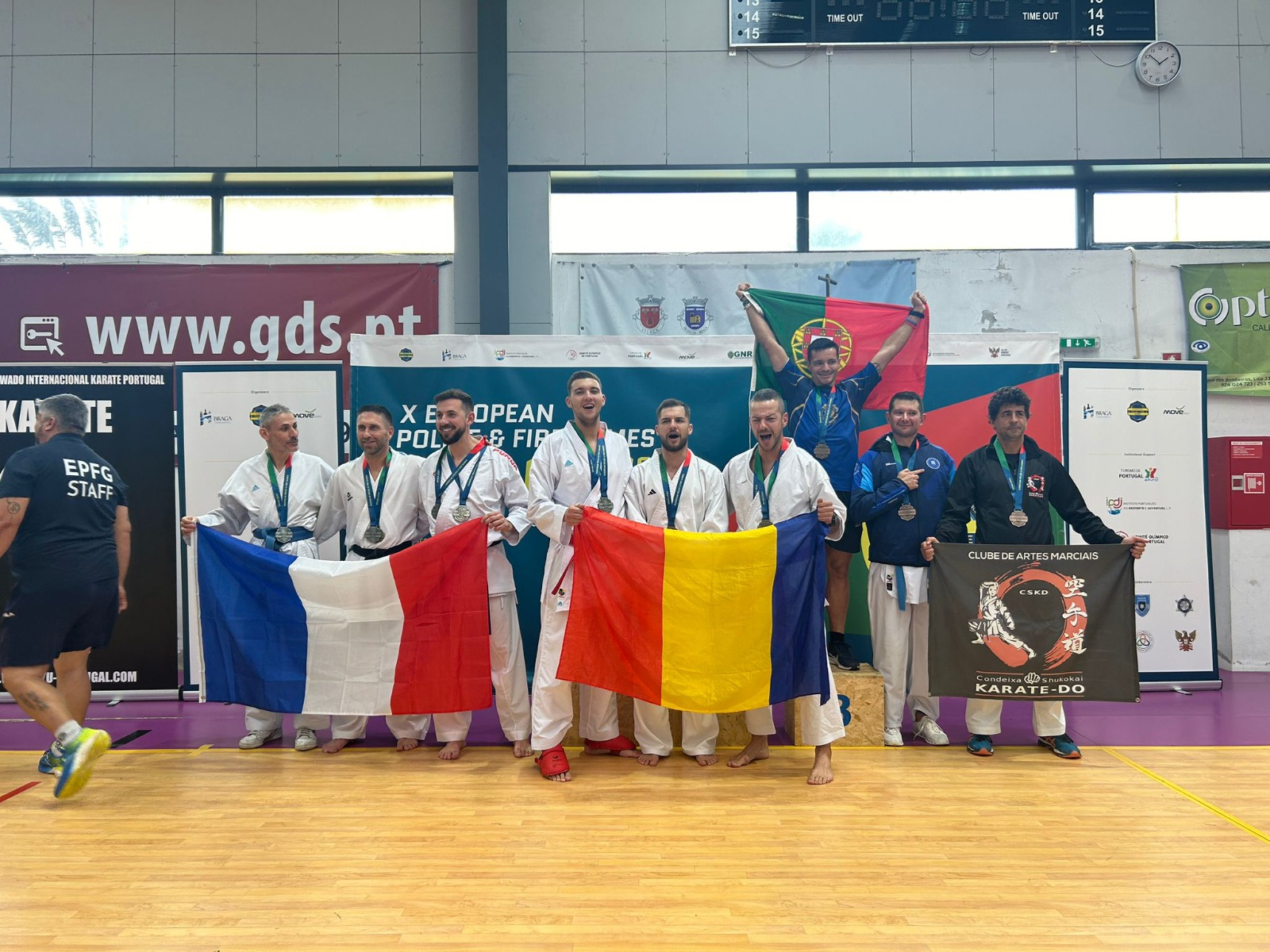 Doi poliţişti, medaliaţi la Jocurile Olimpice Europene ale profesiei lor, în Portugalia