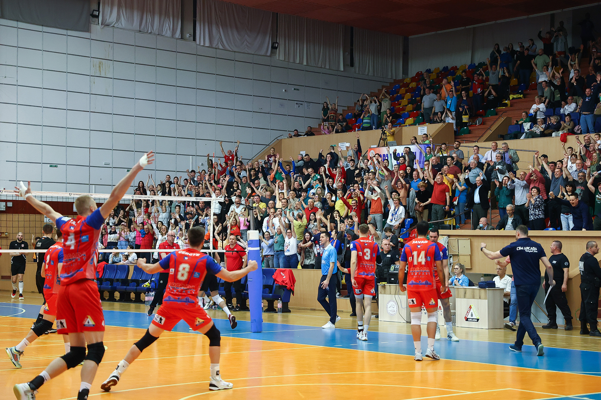 Arcada - Dinamo 3-1, o victorie de ținut minte