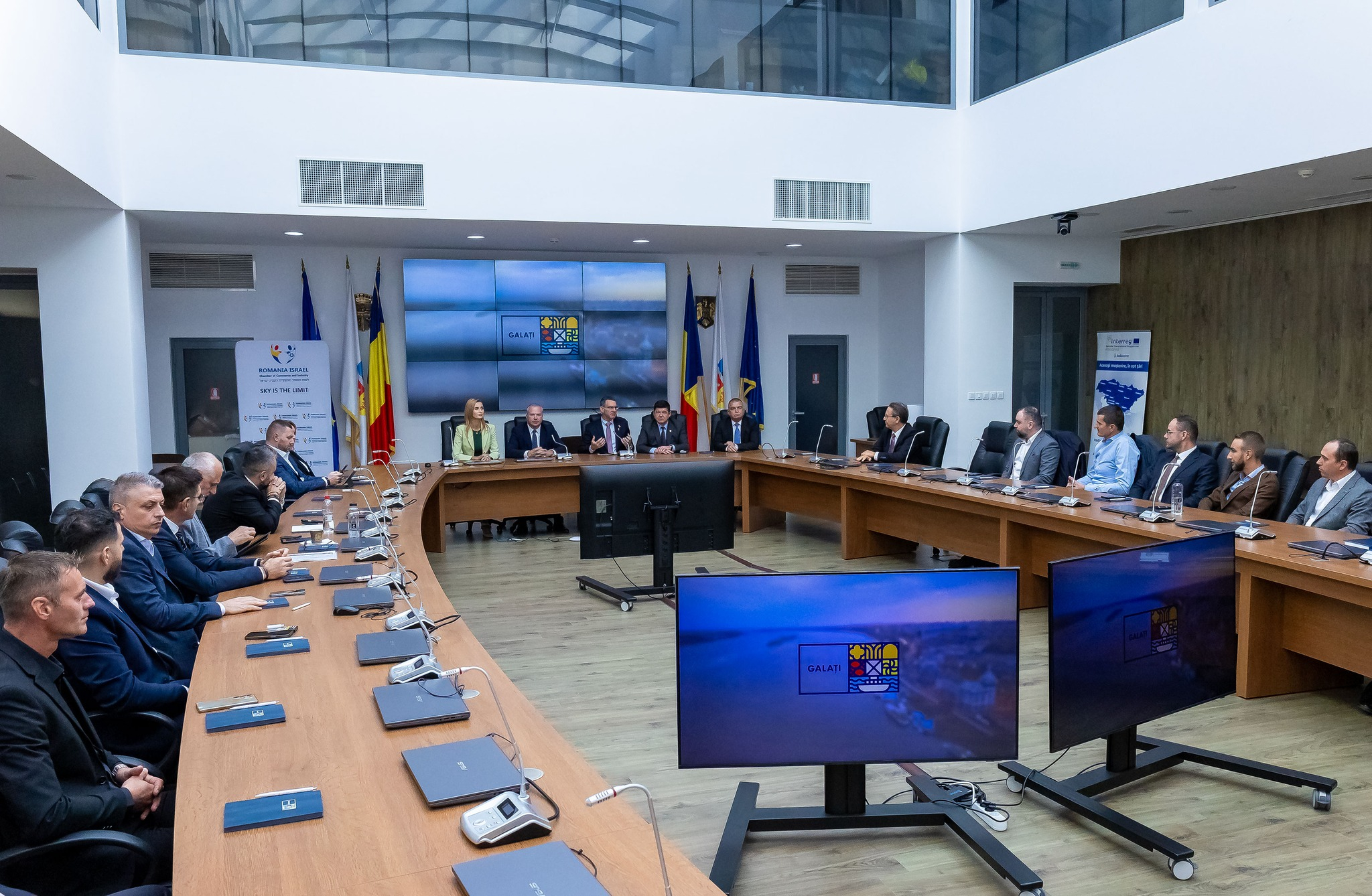 Ambasadorul Israelului, la Forumul Economic al municipiului Galați