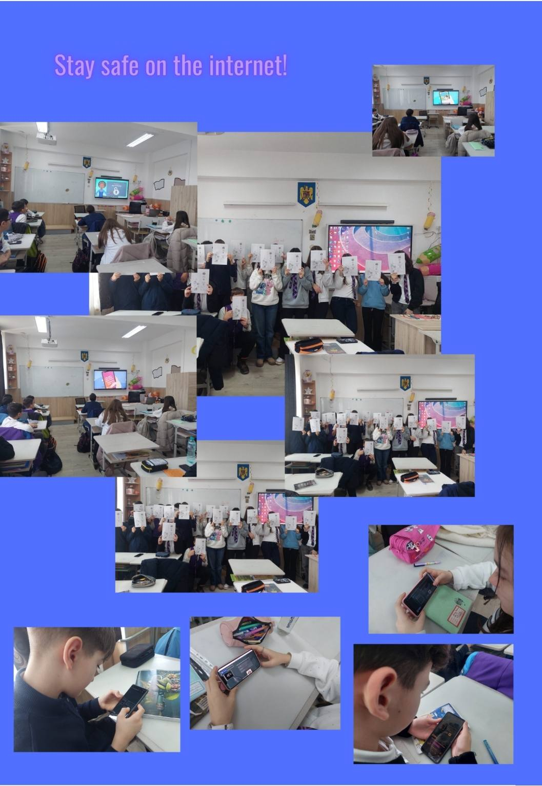 Elevii Școlii nr. 7 învață să evite pericolele internetului