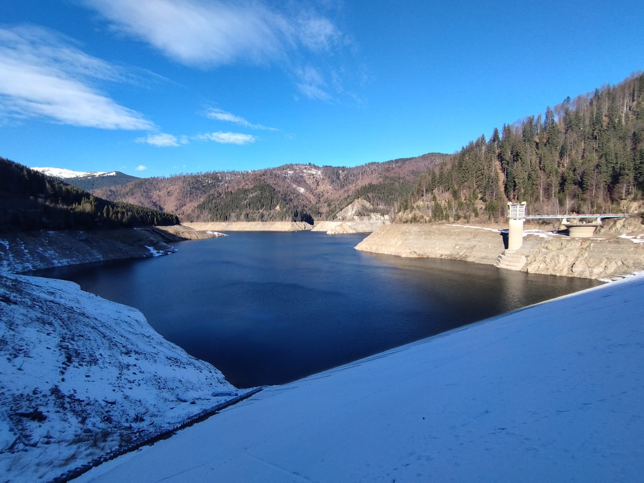 Apele Române, avertisment pe fondul gerului