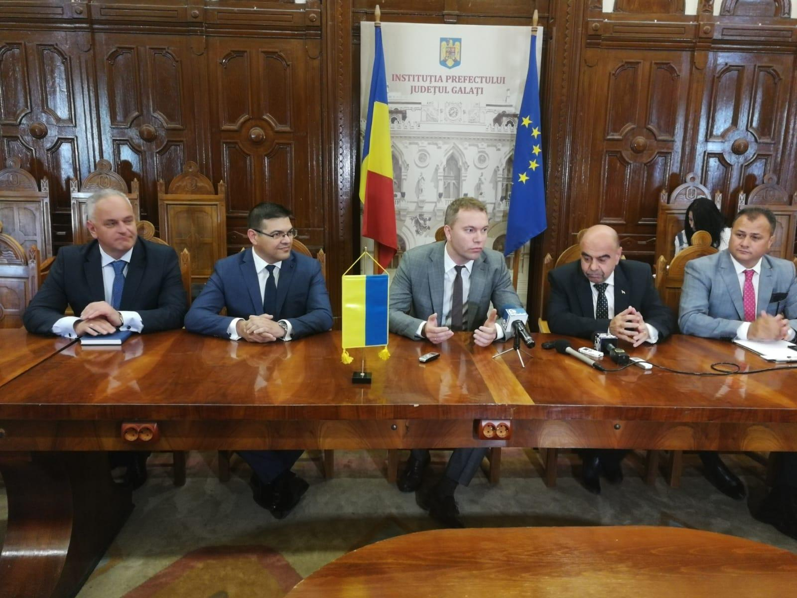 Ambasadorul Ucrainei, la Navrom Galaţi