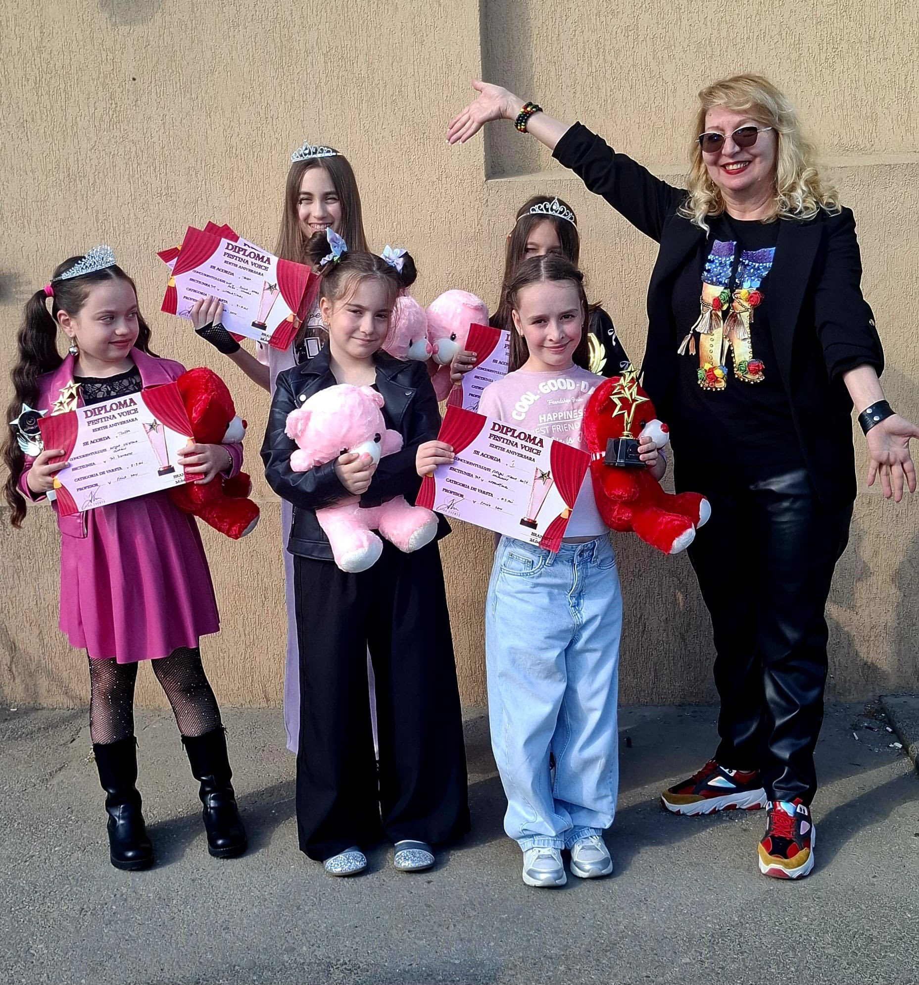 Trofee și premii la Festivalul „Festina Talents”